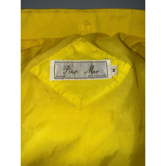Vintage Rare Honda Racing Yellow Bomber Jacket — Size M — Made in Korea - Picture 11 of 11